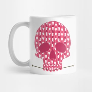 Knitted Skull Mug